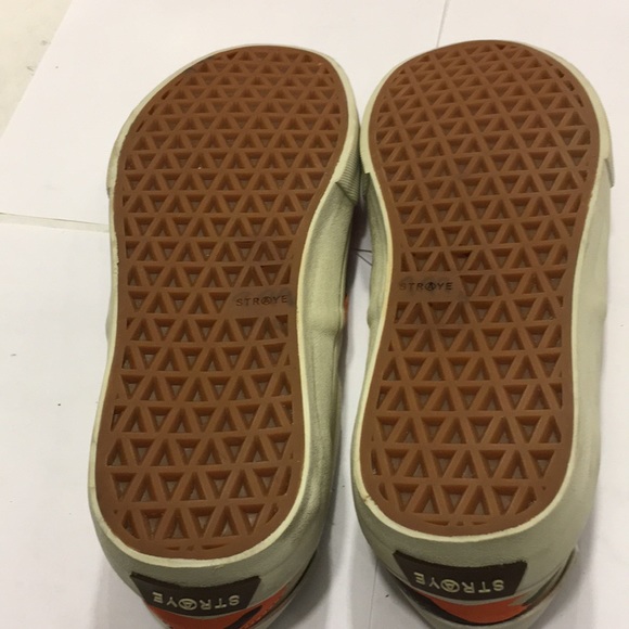 NWOT Stroya  Stripe Orange/ Camo Shoes. Size: 9.0 - Picture 5 of 8